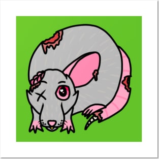 Zombie Rat Posters and Art